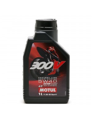 Motul 300V Factory Line Road Racing 5W40 4T Motorrad Motoröl 1l